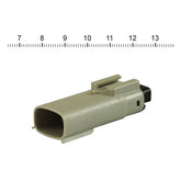 Namz Molex Mx 150 Male Connector 3 Position Grey Molex Receptacles Namz
