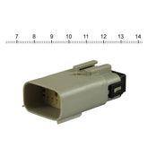Namz Molex Mx 150 Male Connector 12 Position Grey Molex Receptacles Namz