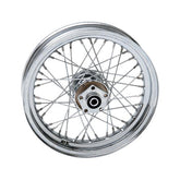 3.00 X 16 Rear Wheel 40 Spokes Chrome Rear Wheels 16 Inch Mcs