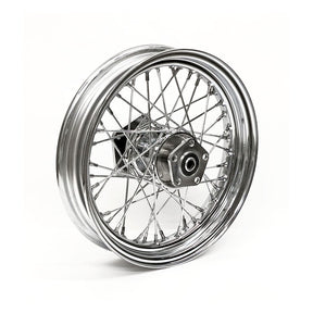 3.00 X 16 Rear Wheel 40 Spokes Chrome Rear Wheels 16 Inch Mcs