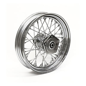 3.00 X 16 Rear Wheel 40 Spokes Chrome Rear Wheels 16 Inch Mcs