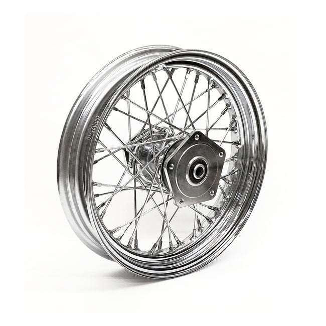3.00 X 16 Rear Wheel 40 Spokes Chrome Rear Wheels 16 Inch Mcs