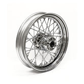 3.00 X 16 Rear Wheel 40 Spokes Chrome Rear Wheels 16 Inch Mcs