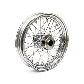 3.00 X 16 Front Wheel 40 Spokes Chrome Front Wheels 16 Inch Mcs