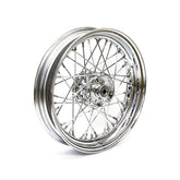 3.00 X 16 Wheel 40 Spokes Chrome Front Wheels 16 Inch Mcs