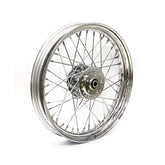 2.50 X 19 Front Wheel 40 Spokes Chrome Front Wheels 19 Inch Mcs