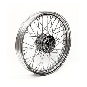 2.50 X 19 Front Wheel 40 Spokes Chrome Front Wheels 19 Inch Mcs