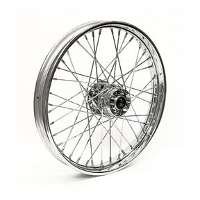 2.15 X 21 Front Wheel 40 Spokes Chrome Front Wheels 21 Inch Mcs