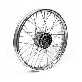 2.15 X 21 Front Wheel 40 Spokes Chrome Front Wheels 21 Inch Mcs