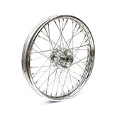 2.15 X 21 Front Wheel 40 Spokes Chrome Front Wheels 21 Inch Mcs