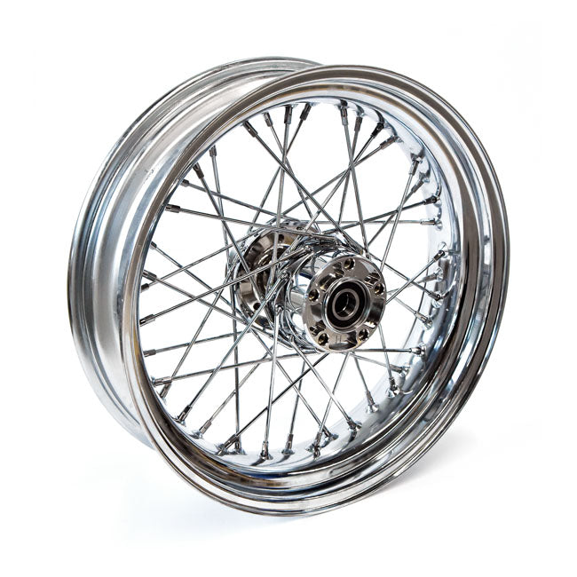 4.50 X 17 Rear Wheel 40 Spokes Chrome Rear Wheels 16 Inch Mcs