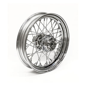 3.00 X 16 Rear Wheel 40 Spokes Chrome Rear Wheels 16 Inch Mcs