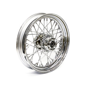 3.00 X 16 Rear Wheel 40 Spokes Chrome Rear Wheels 16 Inch Mcs