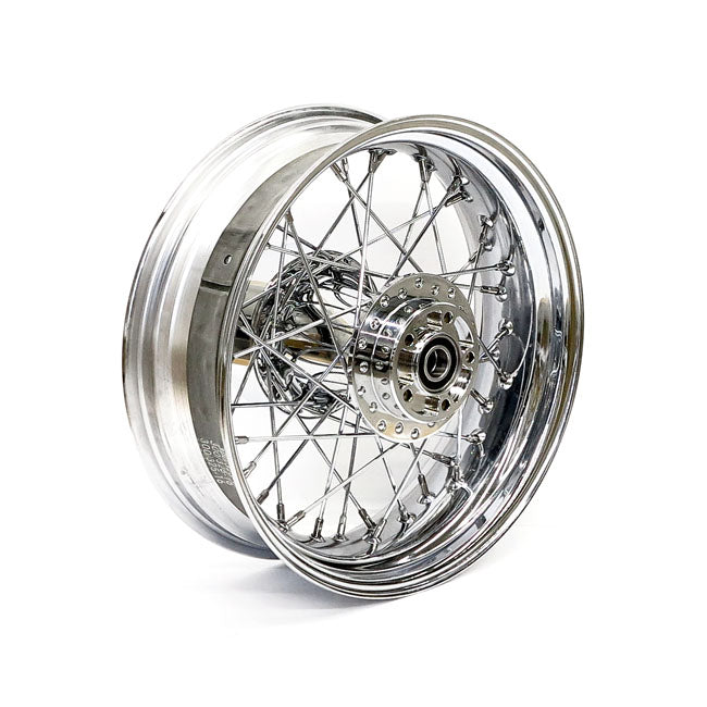 5.00 X 16 Rear Wheel 40 Spokes Chrome Rear Wheels 16 Inch Mcs