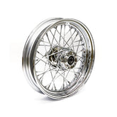 3.00 X 16 Front Wheel 40 Spokes Chrome Front Wheels 16 Inch Mcs