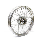 2.50 X 19 Front Wheel 40 Spokes Chrome Front Wheels 19 Inch Mcs