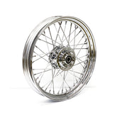 2.50 X 19 Front Wheel 40 Spokes Chrome Front Wheels 19 Inch Mcs