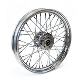 2.50 X 19 Front Wheel 40 Spokes Chrome Front Wheels 19 Inch Mcs