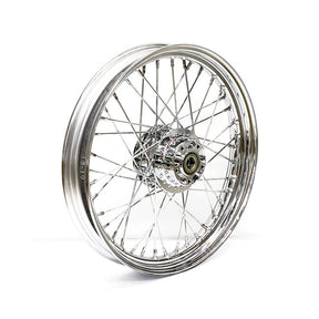 2.50 X 19 Front Wheel 40 Spokes Chrome Front Wheels 19 Inch Mcs