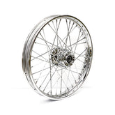 2.15 X 21 Front Wheel 40 Spokes Chrome Front Wheels 21 Inch Mcs