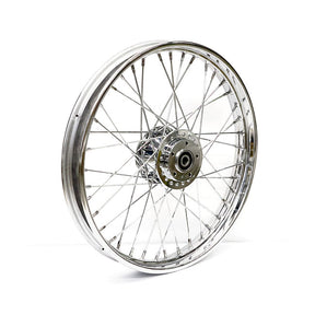 2.15 X 21 Front Wheel 40 Spokes Chrome Front Wheels 21 Inch Mcs