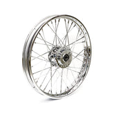 2.15 X 21 Front Wheel 40 Spokes Chrome Front Wheels 21 Inch Mcs