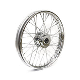 2.15 X 21 Front Wheel 40 Spokes Chrome Front Wheels 21 Inch Mcs