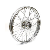 2.15 X 21 Front Wheel 40 Spokes Chrome Front Wheels 21 Inch Mcs