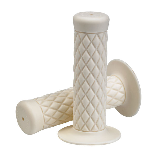 Biltwell Grips Thruster 1 White Grips Biltwell