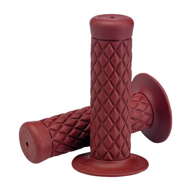 1" Thruster TPV Grips, Oxblood Grips Biltwell