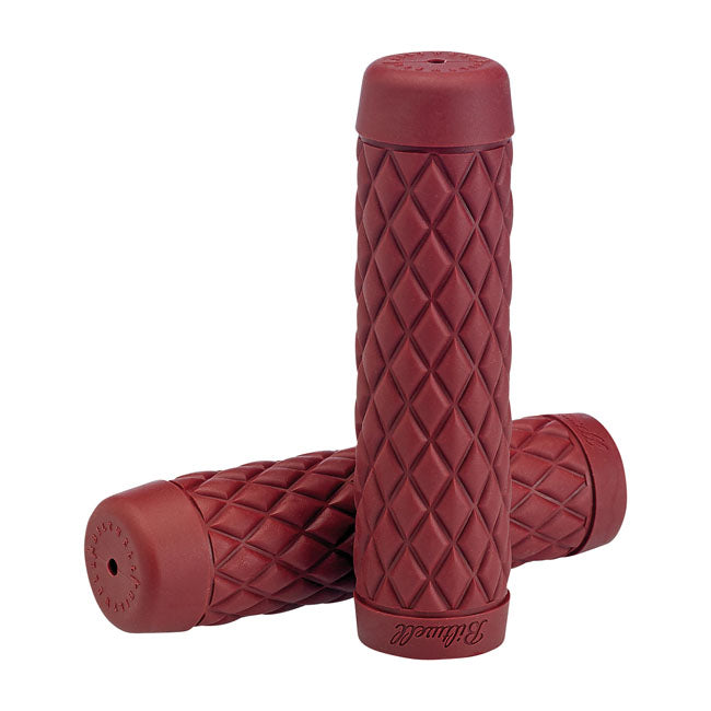 Biltwell 1" TPV grips Torker oxblood GRIPS Biltwell