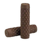 1" Torker TPV Grips, Chocolate Grips Biltwell
