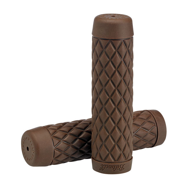 1" Torker TPV Grips, Chocolate Grips Biltwell