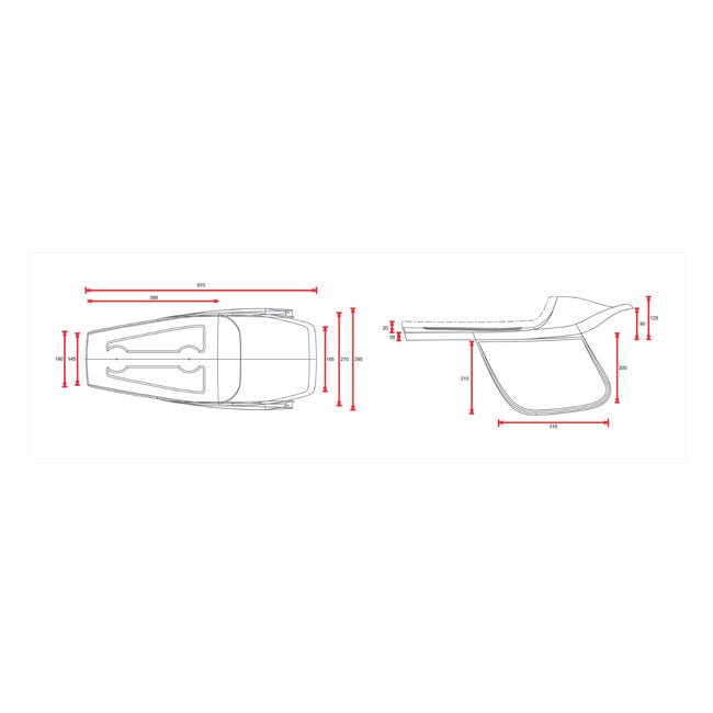 C-Racer, Bolntor SCR5.1 Flat Track seat. Black SEATS C Racer