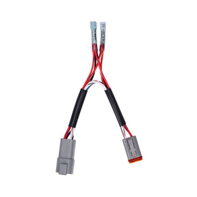 NAMZ, Y-adapter connector. 6-pin. Gray Namz