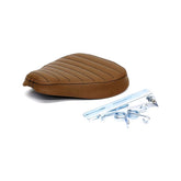 C-Racer, Classic bobber solo seat. Small. Dark brown SEATS C Racer