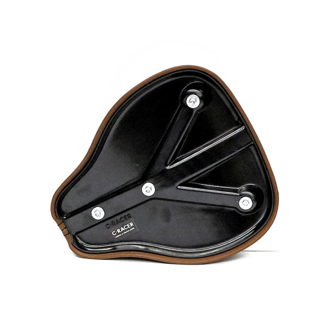 C-Racer, Classic bobber solo seat. Small. Dark brown SEATS C Racer