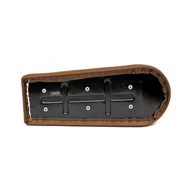 C-Racer, Scramsadle scrambler seat. Dark brown SEATS C Racer