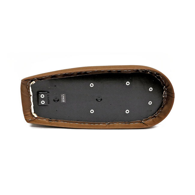 C-Racer, Fat Scramsadle scrambler seat. Dark brown SEATS C Racer