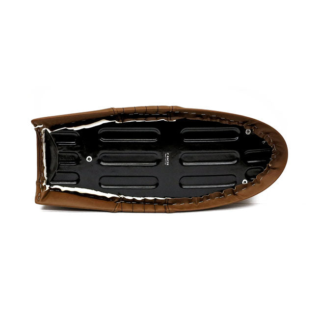 C-Racer BMW R100 Scrambler seat 04 dark brown SEATS C Racer