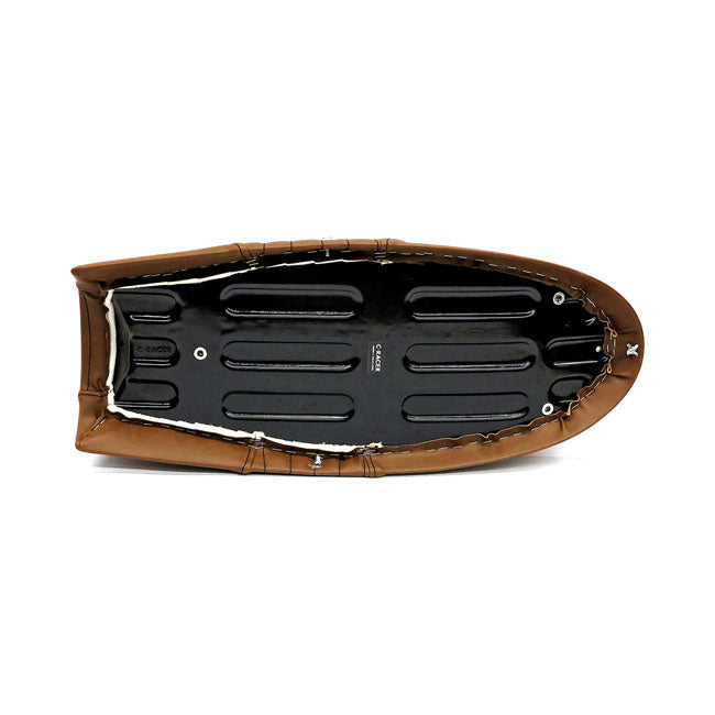 C-Racer BMW R100 Scrambler seat 04 dark brown SEATS C Racer