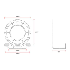 C-Racer universal headlight grill & lens kit No1 HEADLAMP GRILLS C Racer