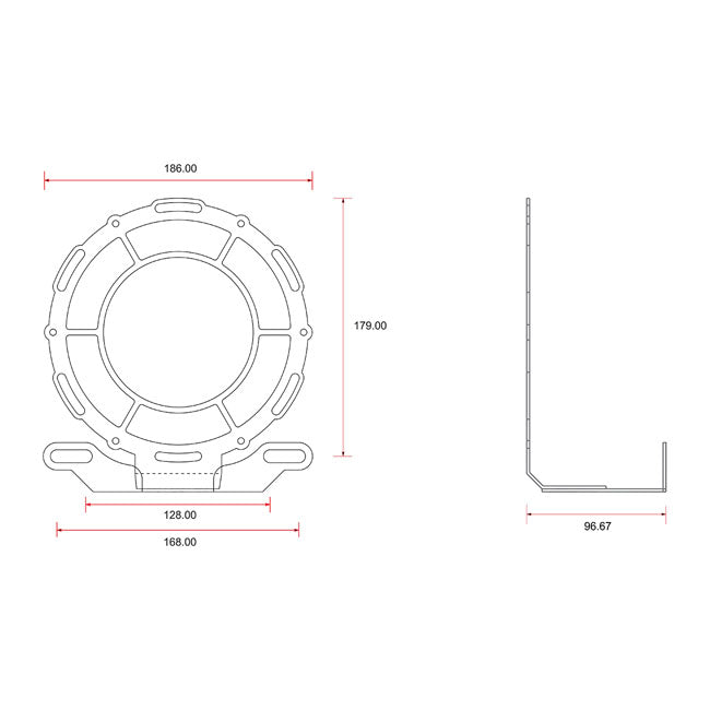 C-Racer universal headlight grill & lens kit No1 HEADLAMP GRILLS C Racer