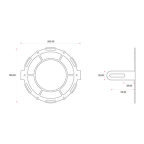 C-Racer universal headlight grill & lens kit No2 HEADLAMP GRILLS C Racer