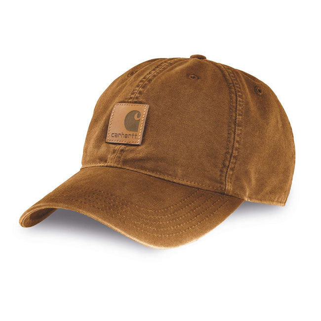 Carhartt Odessa Canvas Cap, Brown Caps Carhartt