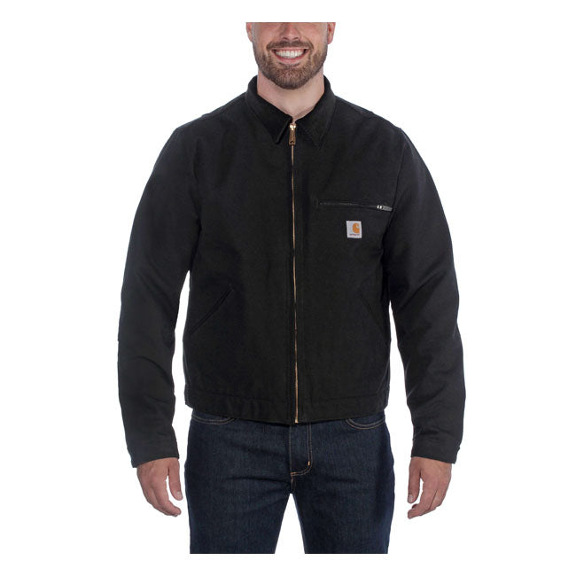 Carhartt Detroit Lined Jacket, Black Jackets Male Carhartt