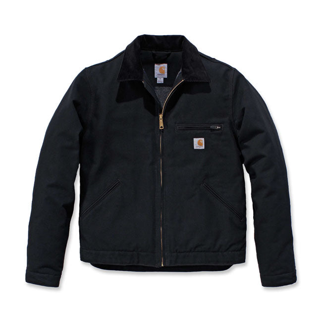 Detroit Lined Jacket, Black Jacket Carhartt
