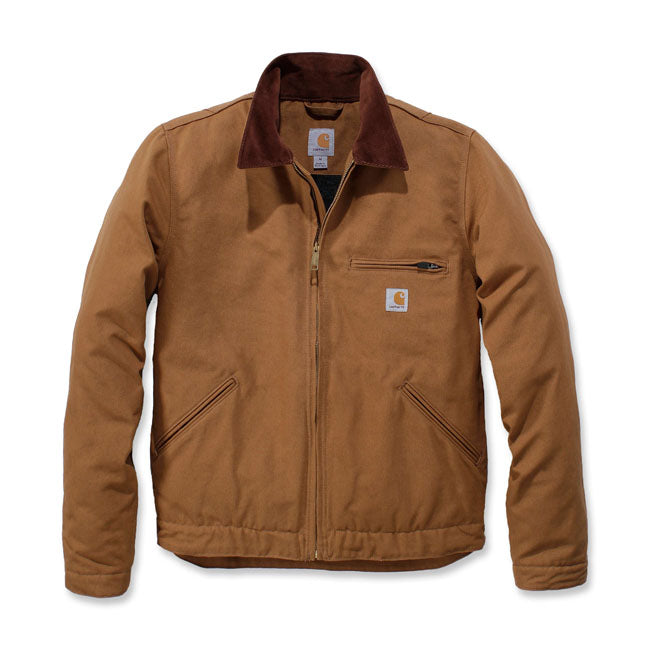 Detroit Lined Jacket Carhartt, Brown Jacket Carhartt