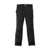 Carhartt Work Pants Stretch Duck Double Front, Black Pants Carhartt W30/L32