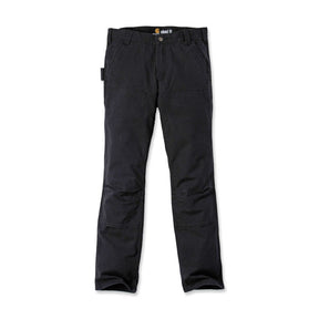 Carhartt Work Pants Stretch Duck Double Front, Black Pants Carhartt W30/L32